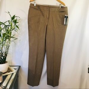 Larry Levine Slim Leg Pants Size 16